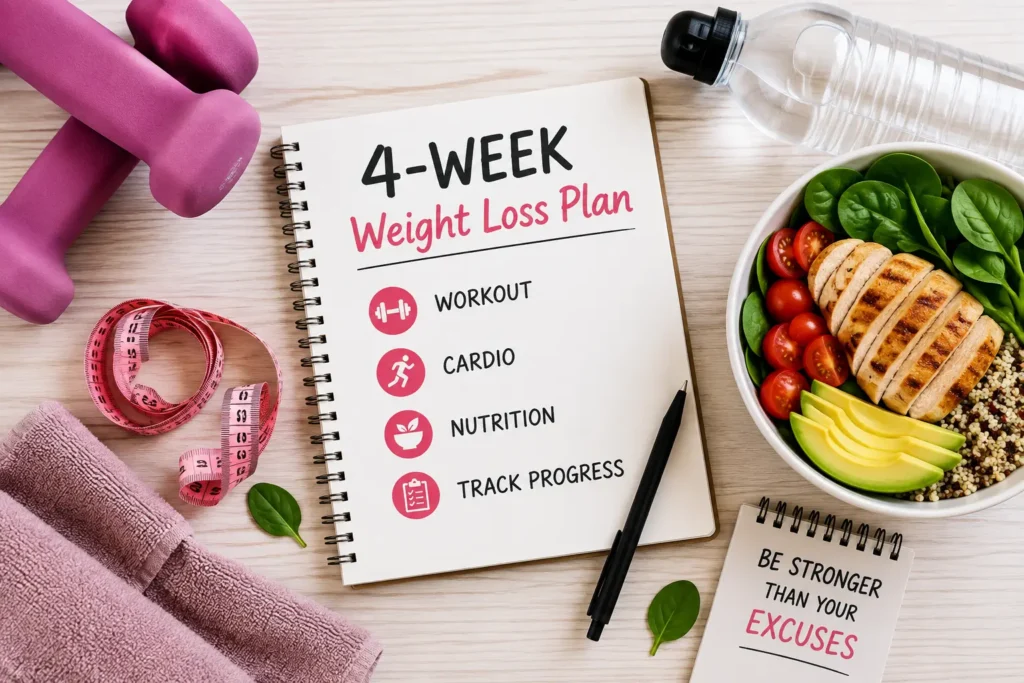 4-Week Weight Loss Workout Plan
