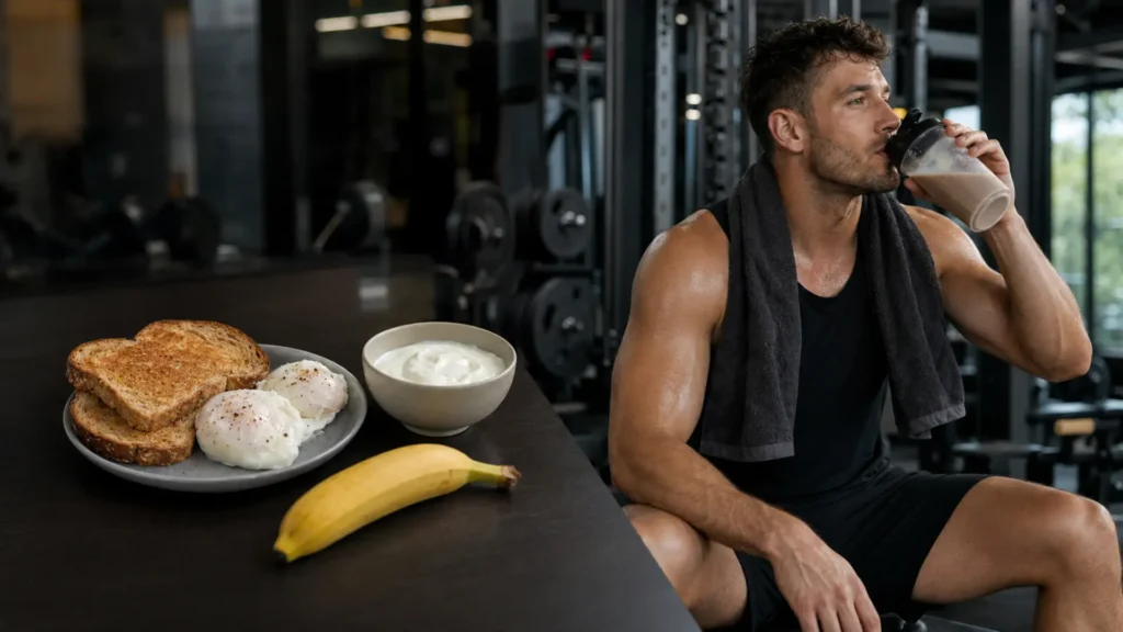 Taking protein before or after a workout
