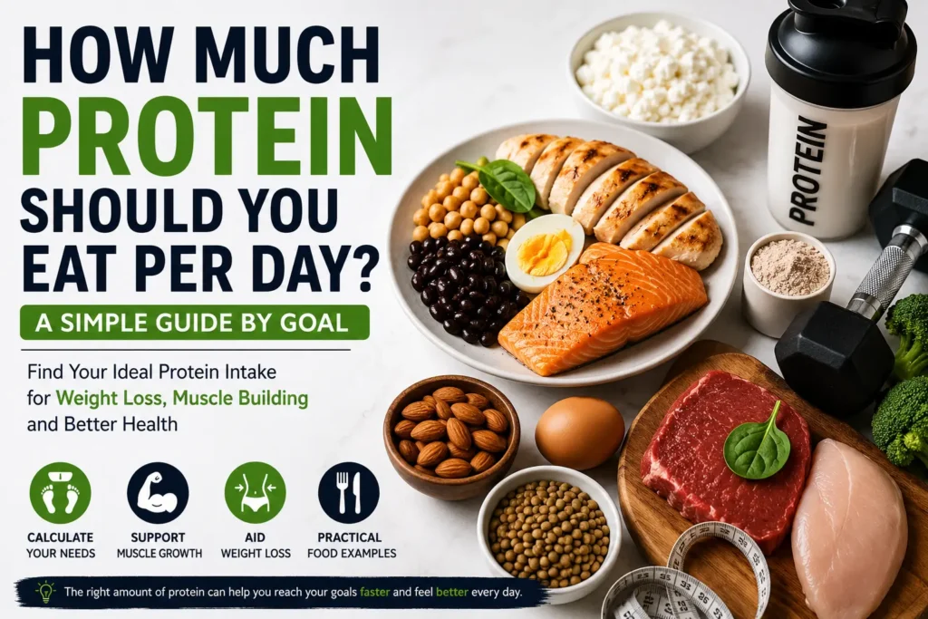 How much protein should you eat per day – protein-rich foods for weight loss and muscle building
